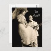 Wees mijn serenade briefkaart (Voorkant / Achterkant)