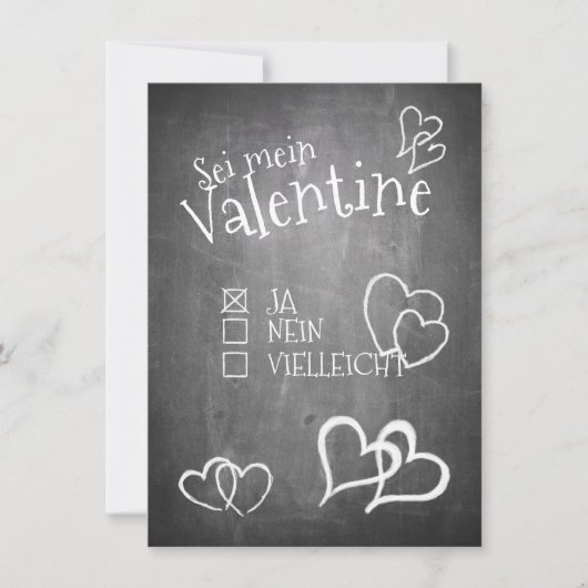 Wees mijn Valentijn (Voorkant)