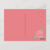 Wees mijn Valentijn Briefkaart (Achterkant)