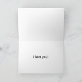 Wees mijn Valentijn Feestdagen Kaart (Binnen)