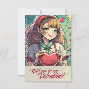 Wees mijn Valentijn in Manga-stijl 33419