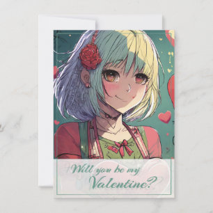 Wees mijn Valentijn in Manga-stijl 33420