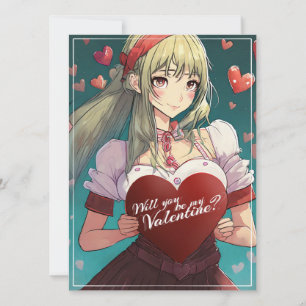 Wees mijn Valentijn in Manga-stijl 33893