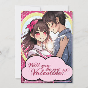 Wees mijn Valentijn in Manga-stijl 58477