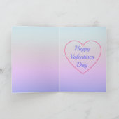 Wees mijn Valentijn Kaart (Binnen)