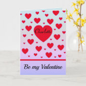 Wees mijn Valentijn Kaart (Gele Bloem)