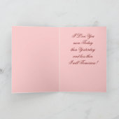  Wees mijn Valentijn Kaart (Binnen)