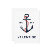 Wees mijn Valentijn Kaart (Voorkant / Achterkant in situ)