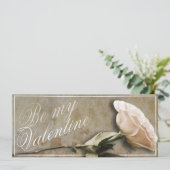 Wees mijn Valentijn met Rose (Staand voorkant)