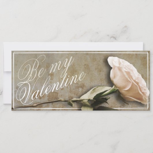 Wees mijn Valentijn met Rose (Voorkant)