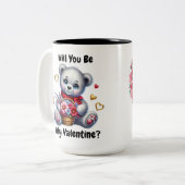 Wees mijn Valentijn Mok (Voorkant links)