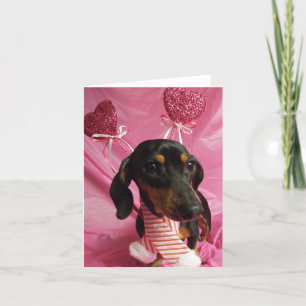 Wees mijn Valentijn notiecard voor vrouwen Notitiekaartje