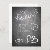 Wees mijn Valentijn op een krijgsraad (Voorkant / Achterkant)