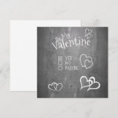 Wees mijn Valentijn op een krijgsraad (Voorkant / Achterkant)