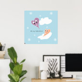 Wees mijn Valentijn Poster (Thuiskantoor)