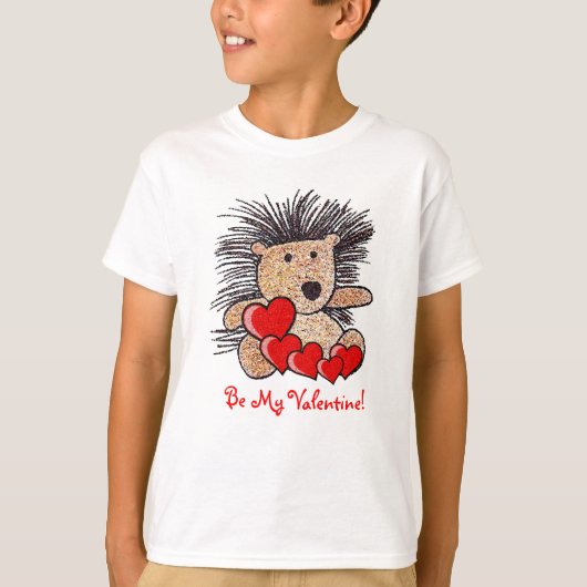 Wees mijn Valentijn! T-shirt (Voorkant)