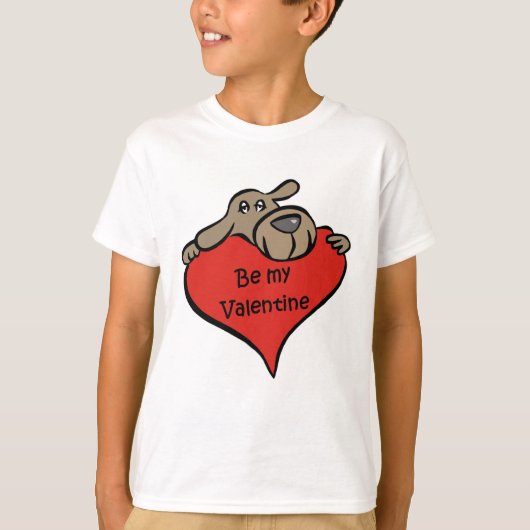 Wees mijn Valentijn t-shirt (Voorkant)