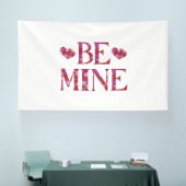Wees mijn Valentijnsdag 6x10 vinyl banner (Beurs)