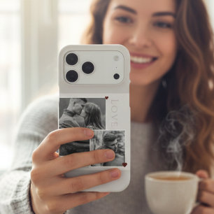 Wees mijn Valentijnsdag Couple Photo Love iPhone 16 Pro Max Hoesje