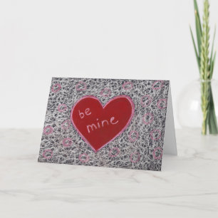 Wees mijn Valentijnsdag Feestdagen Kaart