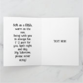 Wees mijn Valentijnsdag Kaart (Binnen)