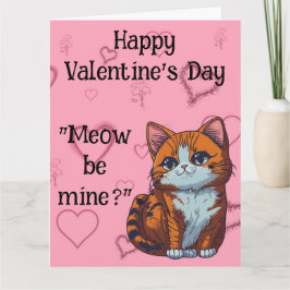 Wees mijn Valentijnsdag Kaart