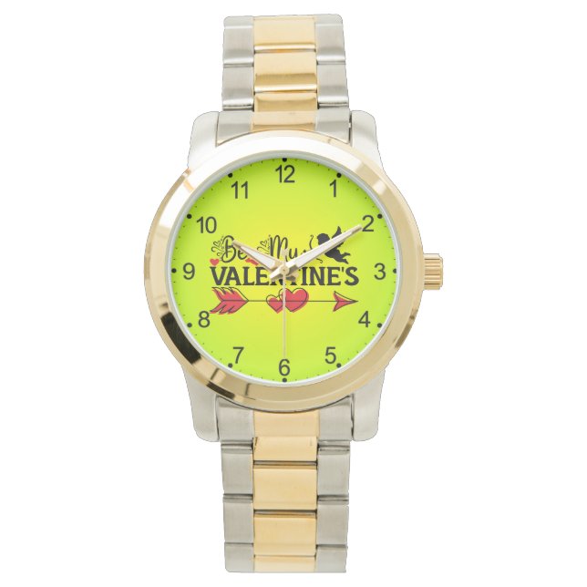 Wees mijn Valentijnse Horloge (Voorkant)