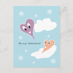 Wees mijn Valentijnskaart Feestdagenkaart