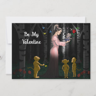Wees mijn Valentijnsprinses Feestdagenkaart