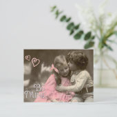 Wees mijn zoete  Valentijn Feestdagenkaart (Staand voorkant)