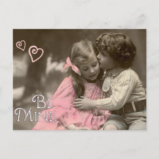 Wees mijn zoete  Valentijn Feestdagenkaart (Voorkant)