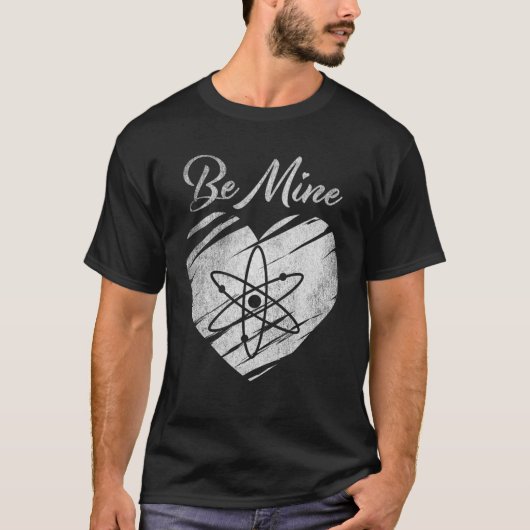 Wees Mine Cosmos ATOM Coin Valentijn Crypto Token  T-shirt (Voorkant)