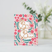 Wees moedig! briefkaart (Staand voorkant)