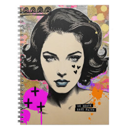 Wees moedig en heb vertrouwen | Devotional Notitie Notitieboek