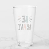 Wees moedig glas (Achterkant)