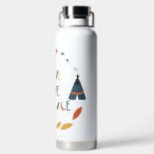 Wees moedig met fox waterfles (Achterkant)