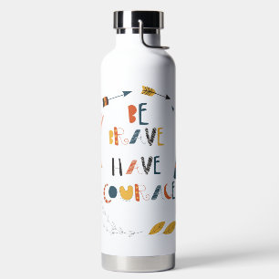 Wees moedig met fox waterfles