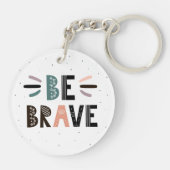 Wees moedig sleutelhanger (Achterkant)