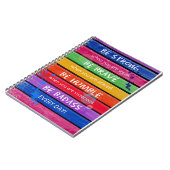 Wees moedig - Spiral Journal Notitieboek (Linkerzijde)