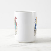 Wees moedig, wees jezelf: wees jezelf magische mok (Midden)