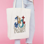 Wees moedig, wees jezelf: wees jezelf tote bag