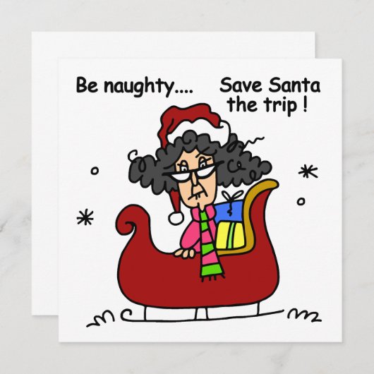 Wees Naughty (Voorkant / Achterkant)