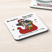 Wees Naughty Drankjes Onderzetter (Linkerzijde)