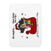 Wees Naughty Magneet (Verticaal)