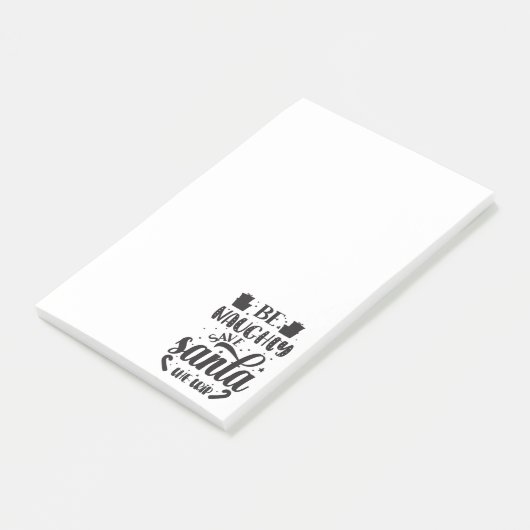 Wees Naughty Post-it® Notes (Schuin)