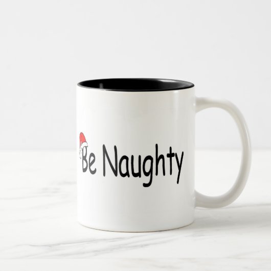 Wees Naughty Tweekleurige Koffiemok (Rechts)
