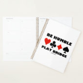 Wees nederig speelbrug vier Kaart pakken Planner (Display)