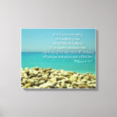 Wees nergens ongerust over... canvas afdruk (Voorkant)