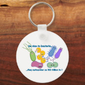 Wees Nicer in bacteriën Sleutelhanger (Voorkant)