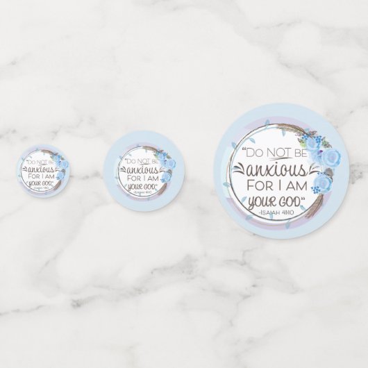 Wees niet bang confetti (Achterkanten)